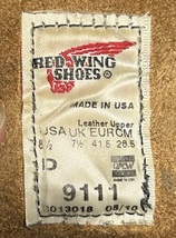 【8.5/D】9111 RED WING ◇レッドウィング　ハーレー　gpz 900 ブーツ_画像6