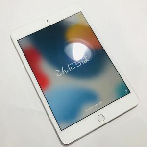 ■【1円〜】iPad mini4★MK702J/A★A1550★シルバー★16GB★Wi-Fi+ cellularモデル★docomo 判定◯★Apple★本体★稼働★タブレット★DD6