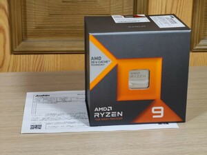 未開封　未使用　AMD　Ryzen 9 7900X3D BOX