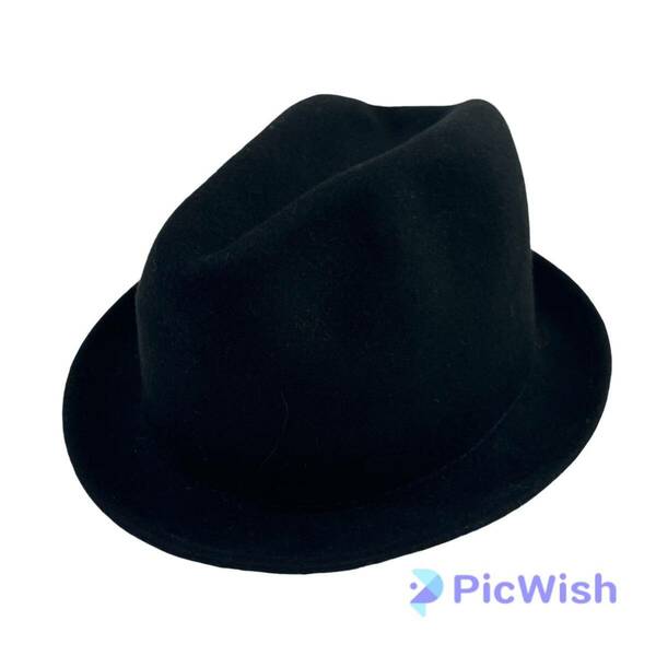 made in usa アメリカ製　NEWYORK HAT ニューヨークハット　men's メンズ　ウール　ハット　シンプル　帽子 size:M collar:BLK ブラック