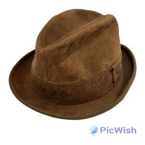 TOWNCRAFT Town craft PENNEYpe needs men's men's suede hat Vintage Vintage size:M(7*7 1/8) Brown 