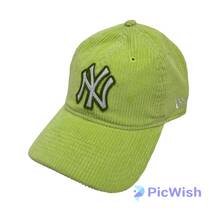 NEW ERA ニューエラ　Yankees ヤンキース　men's メンズ　キャップ　帽子　コーデュロイ　アジャスター　スナップバック　CAP ストリート_画像1