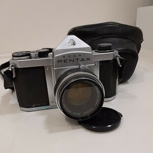 ASAHI PENTAX ペンタックス S2 フィルムカメラ レンズ Auto-Takumar 1:2/55mm シャッター音のみ確認 現状品