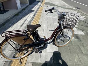 札幌近郊南幌町発　ブリジストン Assista 電動アシスト自転車 24インチ