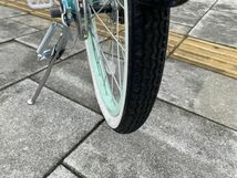 札幌近郊南幌町発　20インチ　子供用　自転車 水色_画像9