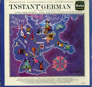 A00539062/●LP2枚組ボックス/リード・ハリス(英語ナレーター) / ジョージ・ジーゲルト(独語ナレーター)「Instant German ドイツ語 / 1000