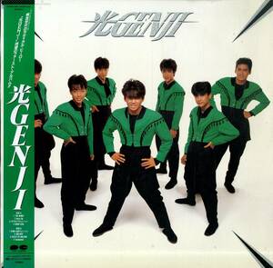 A00564194/LP/光GENJI「光GENJI (1988年・C25A-0618・デビューアルバム・飛鳥涼・CHAGE・チャゲ&飛鳥作曲)」