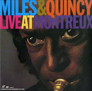 B00179852/LD/マイルス・デイヴィス&クインシー・ジョーンズ「Live at Montreux」