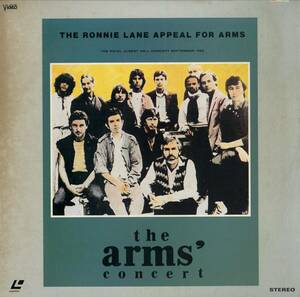 B00180836/LD/ロニー・レイン / エリック・クラプトン / ポール・ロジャース / ジミー・ペイジ etc「The Arms Concert / The Ronnie Lane