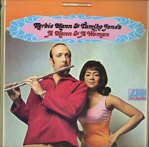 A00572629/LP/ハービー・マン&タミコ・ジョーンズ「A Mann & A Woman」