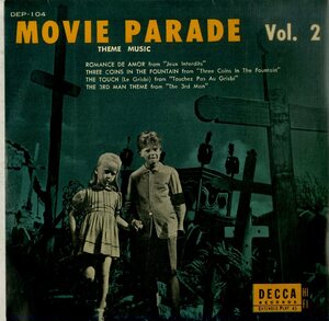 C00195893/EP/コマンダーズ/ガイ・ロンバード楽団/エセル・スミス/ヴィンセンテ・ゴメス「ムーヴィー・パレード第ニ集　禁じられた遊び/