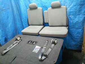  Subaru Sambar van TV1 оригинальный задние сидения левый и правый в комплекте ремень безопасности подставка панель есть после часть сиденье TV2