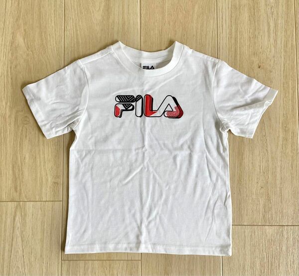 110 FILA フィラ Tシャツ 半袖 白 ホワイト 半袖Tシャツ
