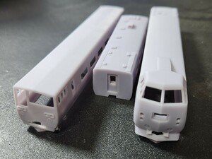 【3Dプリント品】国鉄 591系 ジャンク ボディ曲線高速 試験車