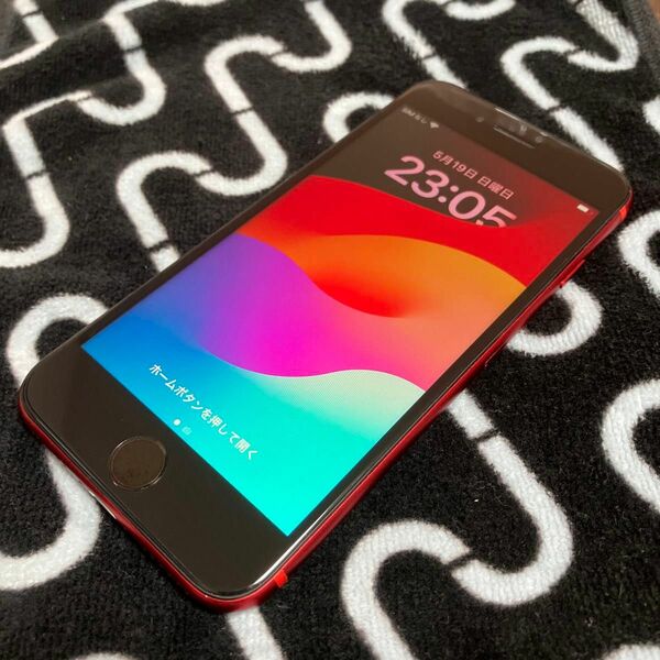 極美品　迅速発送iPhone SE第2世代　product RED 64GB SIMフリー本体　バッテリー最大容量100%エラー無