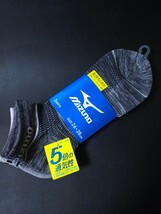 26cm～28cm 送料無料⑤MIZUNO ミズノ【５倍の通気性】ドライ設計 DRY 3足組 靴下 大人用 スニーカーソックス カジュアル スポーツ_画像6