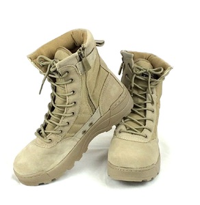  милитари ботинки Tacty karu ботинки combat ботинки rider ботинки рабочая обувь обувь боковой молния скумбиря ge мужской ботинки TAN 25.5cm