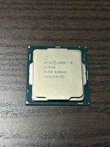 ☆美品動作品☆Intel Core i3-8100 SR3N5 LGA1151 動作品