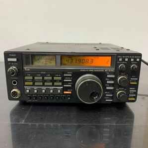 NL013.型番：IC-375 .0501.ICOM アマチュア無線 .トランシーバー 無線機 430MHz .本体のみ.ジャンクの画像3