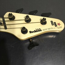 OS028.型番:Rockoon.0501.super material guitar.RR. エレキベース.ジャンク_画像4