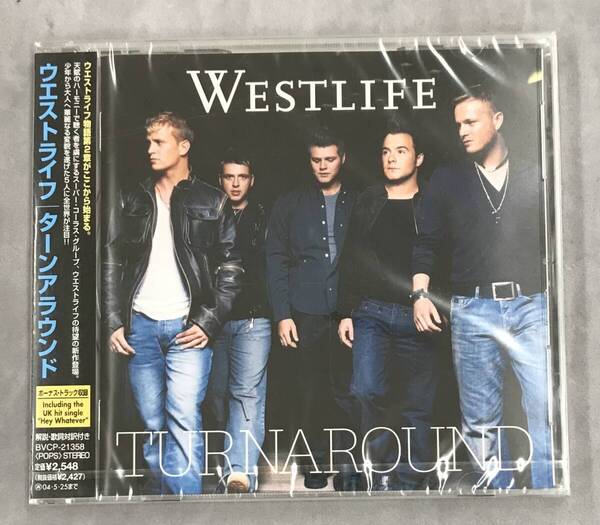 新品未開封CD☆ウエストライフ., ターンアラウンド(2003/11/26)/ BVCP21358.