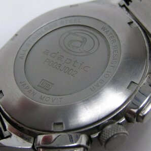 ★ハローカメラ★ 0636 シチズン Citizen Adaptic P003J002 クォーツ メンズ 腕時計 ジャンク 要修理 10bar 1円スタートの画像3