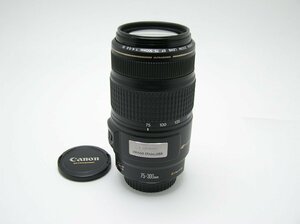 ★ハローカメラ★0687　Canon EF 【75-300mm：4-5.6　IS】 動作品 現状 1円スタート 即決有り