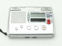 ★ハローカメラ★ 0754 SONY ソニー カセットレコーダー TCS-100 本体のみ 再生動作確認 動作品ジャンク 1円スタート_画像2