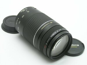 ★ハローカメラ★0588 CANON ZOOM LENS EF ( 75-300mm F4-5.6 III USM ) 動作品 現状　 【綺麗】 1円スタート 即決有り