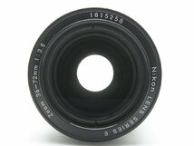 ★ハローカメラ★0776　Nikon LENS SERIES E Zoom ( 36-72mm F3.5 ) 難有　動作品、現状　1円スタ－ト　即決_画像3