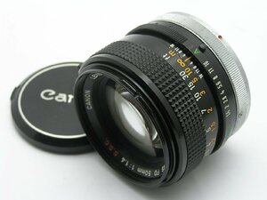 ★ハローカメラ★0887 CANON LENS FD ( 50mm F1.4 S.S.C. )難有 動作品 現状 1円スタート 即決有り