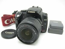 ★ハローカメラ★0604　Canon EOS Kiss Digital N 18-55mm (820万画素) 【 付属品あり】動作品 現状 1円スタート 即決有り_画像1