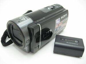 ★ハローカメラ★0795 SONY HDR-CX180 HDDカメラ【32GB】【本体とバッテリーのみ】　動作品 現状 1円スタート 即決有り