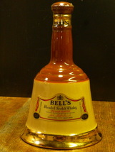 ベル 「BELL'S」 陶器デキャンタ 20年以上貯蔵原酒使用 75cl 43° 1980年代 ブレアアソール・グレンリベット カリラ 　 BELL・D-0503-B_画像7