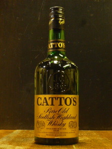 特級「CATTO'S」 Rare Old Scottish Highland Whisky カトーズ（カトス） ハイランド・ウイスキー 750ml 43度　　CATTO'S-0503-A