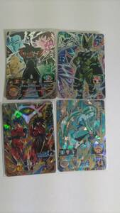  super Dragon Ball Heroes (SEC.UR) bar Duck elected goods unopened,. empty, cell, rug s4 pieces set 