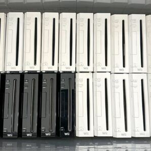 20台 ニンテンドー ウィー RVL-001 Game console body NINTENDO Wii 本体 白色 シロ 15台 黒色 クロ 5台 任天堂 大量 まとめて セットの画像1