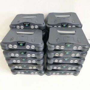 20台　NINTENDO64　ニンテンドウ64　任天堂64　NUS-001　ブラック　本体　ニンテンドー64　N64　ロクヨン　大量　まとめて　セット