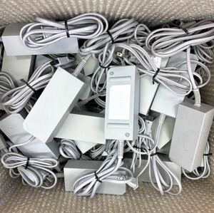 100個 純正品 Nintendo ニンテンドー Wii ウィー RVL-002 ACアダプタ 任天堂 本体 ACアダプター 電源ケーブル 電源コード 大量 まとめ