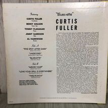 3-#LP カーティス・フラー CURTIS FULLER ブルースエット Blues-ette 15AP 211 帯付 ディスク歪みキズ有 ジャズ JAZZ マイナー・ヴァンプ_画像4