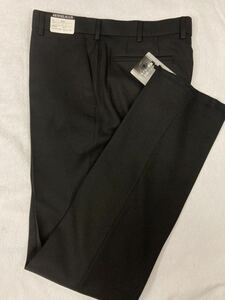 【新品】未使用 らくらく快旅　美脚パンツ　ビジネス　スラックス　ゴルフ　サイズ 88cm ノータック　綾織　ブラック