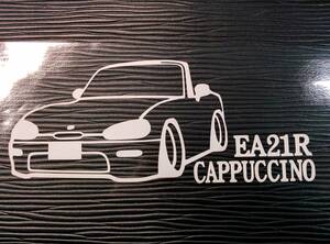 カプチーノ 車体ステッカー EA21R スズキ オープン 車高短仕様