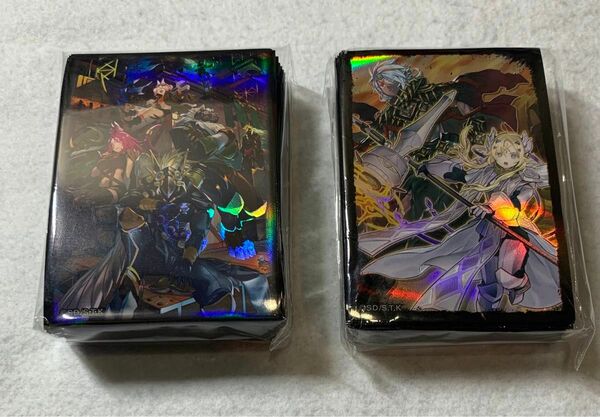 遊戯王 デュエリストカードプロテクター アルバス&エクレシア 鉄獣戦線 スリーブ2個まとめ売り