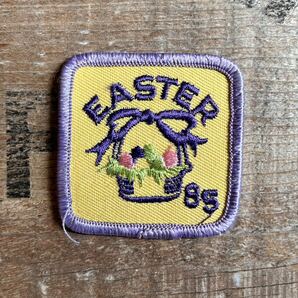 【USA vintage】ワッペン　EASTER 85 ガールスカウト　アメリカ　ビンテージ　パッチ