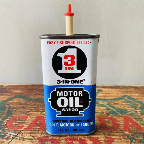 【USA vintage】oil can オイル缶 3IN1