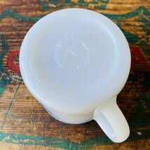 【USA vintage】FEDELAL souvenir mug フェデラル スーベニアマグ ミルクガラス_画像6