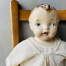 【USA vintage】antique doll アンティークドール コンポジションドール 赤ちゃん 人形_画像2