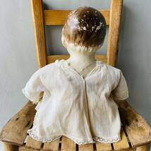 【USA vintage】antique doll アンティークドール コンポジションドール 赤ちゃん 人形_画像6