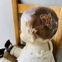 【USA vintage】antique doll アンティークドール コンポジションドール 赤ちゃん 人形_画像10