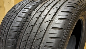 即決◆265/55R19 2本セット 【バリ山】 グッドイヤー エフィシェントグリップSUV HP01 中古タイヤ